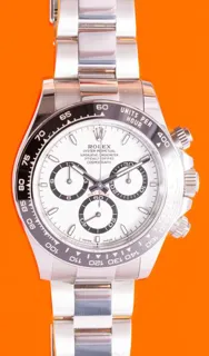 Rolex Daytona 126500LN 40mm Stainless steel White