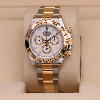 Rolex Daytona 126503 40mm Yellow gold and Stainless steel White