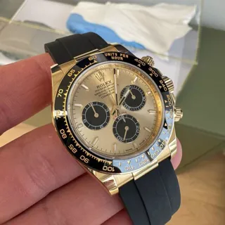 Rolex Daytona 126518ln 40mm Yellow gold Black