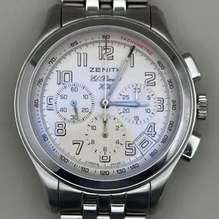 Zenith El Primero 02.0500.420 40mm Stainless steel Silver