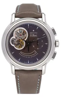 Zenith El Primero Chronomaster 03.0240.4021 40mm Stainless steel Gray