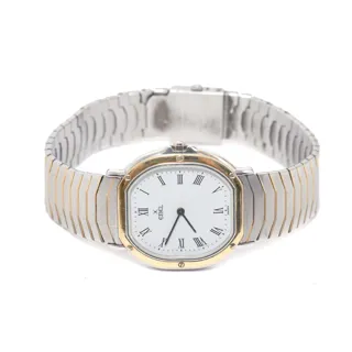 Ebel Stainless steel and Gold-plated White