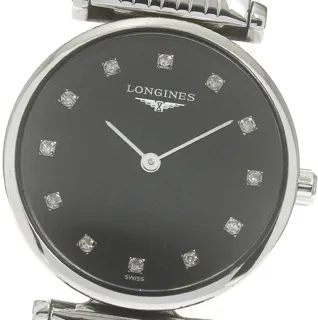 Longines La Grande Classique L4.209.4 24mm Stainless steel Black