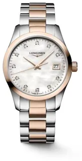 Longines Conquest Classic 2019 L23863877 Stainless steel White