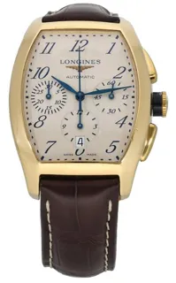 Longines Evidenza L2.643.6 35mm Yellow gold Champagne