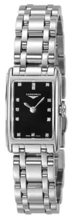 Longines DolceVita L5.258.4.57.6 21mm Stainless steel Black