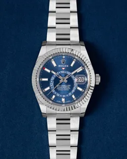 Rolex Sky-Dweller 326934 42mm Stainless steel Blue