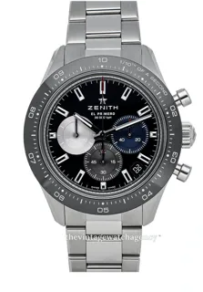 Zenith Chronomaster Sport 03.3100.3600/21.M3100 Stainless steel Black