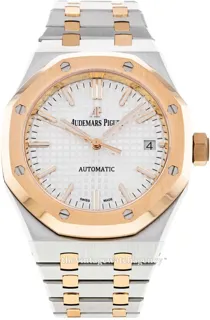 Audemars Piguet Royal Oak 15450SR.OO.1256SR.01 37mm Brushed/polished steel Silver