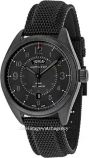 Hamilton Khaki Aviation H64625731 Stainless steel Black