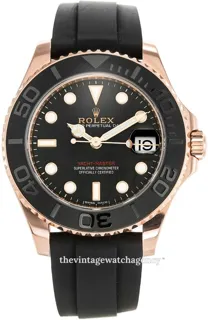 Rolex Yacht-Master 268655-0002 Ceramic and Rose gold Black