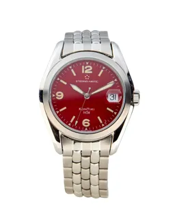 Eterna Kontiki 1571.47 37mm Stainless steel Red