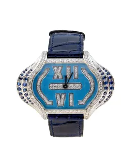 Kutchinsky Drapée 18k Gold Blue