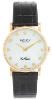 Rolex Cellini 5115 32mm Yellow gold White