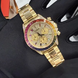 Rolex Daytona 126598 RBOW 40mm Yellow gold Golden