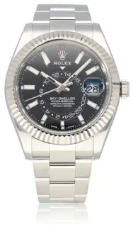 Rolex Sky-Dweller 326934 42mm Stainless steel Black