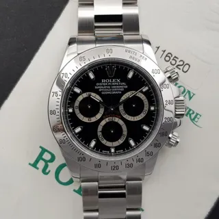 Rolex Daytona 116520 ( (1988-2015)) 40mm Stainless steel Black