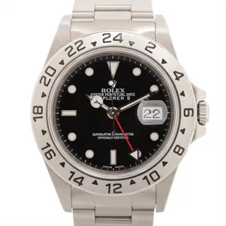 Rolex Explorer II 16570 ( II 16570 ) 39mm Stainless steel Black