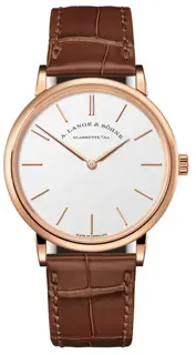 A. Lange & Söhne Saxonia 211.032 Rose gold Silver