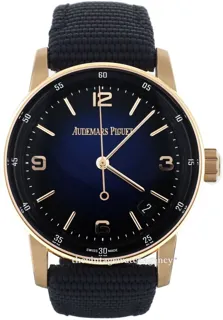 Audemars Piguet Code 11.59 15210OR.OO.A002KB.03 Rose gold Blue