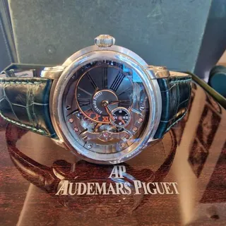 Audemars Piguet Millenary 15350ST.OO.D002CR.01 47mm White gold Black