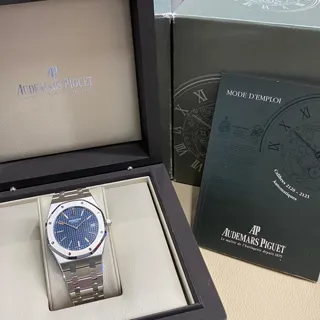 Audemars Piguet Royal Oak 15202ST.OO.0944ST.03 39mm Stainless steel Blue