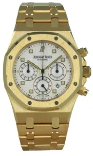 Audemars Piguet Royal Oak 25960BA.OO.1185BA.01 39mm Yellow gold White