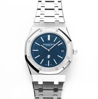 Audemars Piguet Royal Oak Jumbo 15202ST.OO.1240ST.01 ( OAK  THIN) 39mm Stainless steel Blue