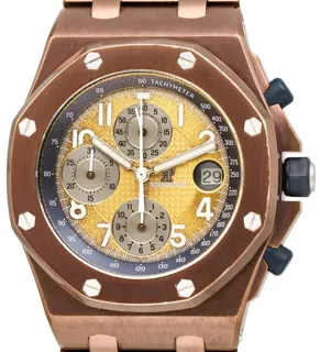 Audemars Piguet Royal Oak Offshore Chronograph 25721ST.OO.1000ST.09.A 42mm Stainless steel Golden