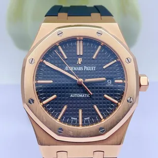 Audemars Piguet Royal Oak Selfwinding 15400OR.OO.D002CR.01 ( OAK  ) 41mm Rose gold Black