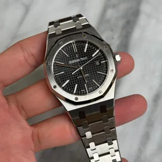 Audemars Piguet Royal Oak Selfwinding 15400ST.OO.1220ST.01 ( OAK  ) 41mm Stainless steel Black