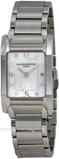 Baume & Mercier Hampton MOA10050 (V781867) 34.5mm Brushed/polished steel Silver Mother of pearl