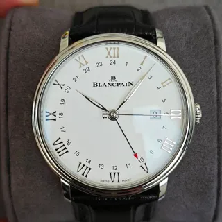 Blancpain Villeret 6662-1127-55B 40mm Stainless steel White