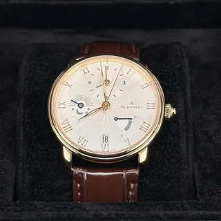 Blancpain Villeret 6665-3642-55B 40mm Red gold White