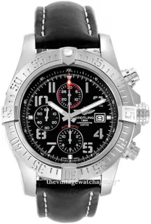 Breitling Avenger A1337111/BC28/441X/A20BA.1 Stainless steel Black