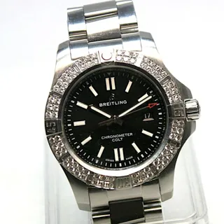 Breitling Colt A17388 44mm Stainless steel Black