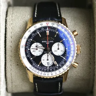 Breitling Navitimer RB0138211B1P1 43mm Red gold Black