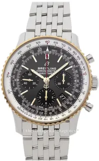 Breitling Navitimer UB0121211F1A1 43mm Stainless steel and Red gold Gray