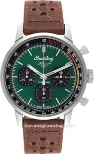 Breitling Premier A253101A1L1X1 42mm Stainless steel Green