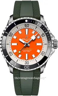 Breitling Superocean A173751A1O1S1 Stainless steel orange