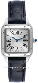 Cartier Santos Dumont WSSA0023 Stainless steel silver