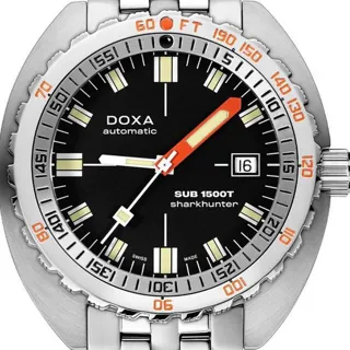 Doxa Sub 883.10.101.10 45mm Stainless steel Black