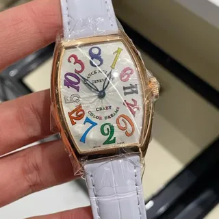 Franck Muller Crazy Hours 5850 CH 32mm Rose gold