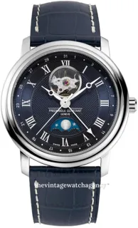 Frédérique Constant Classics FC-335MCNW4P26 brushed/polished steel blue