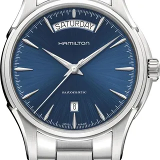 Hamilton Jazzmaster Day Date Auto H32505141 40mm Stainless steel Blue