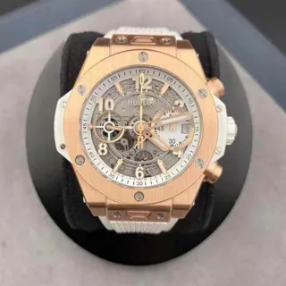 Hublot Big Bang Unico 441.OE.2011.RW.1704 (BIG BANG ) 42mm Yellow gold Skeletonized