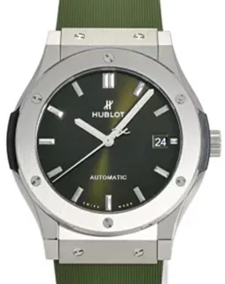 Hublot Classic Fusion 511.NX.8970.RX 45mm Titanium Green