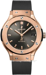 Hublot Classic Fusion 565.OX.7081.RX 38mm Yellow gold Gray