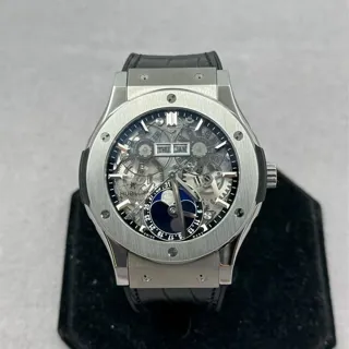 Hublot Classic Fusion Aerofusion 517.NX.0170.LR 45mm Titanium Skeletonized