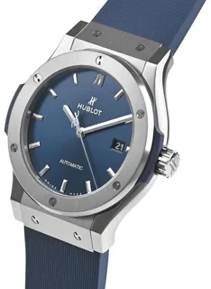 Hublot Classic Fusion Blue 542.NX.7170.RX 42mm Titanium Blue